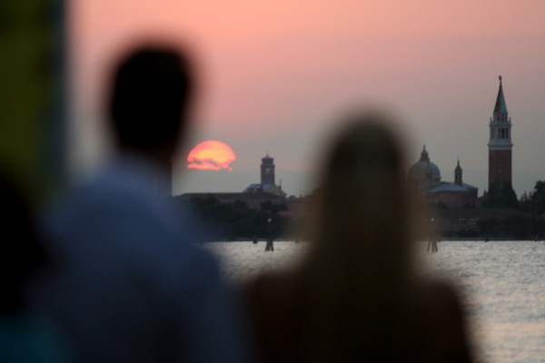 Besinnliche Stimmung in Venedig