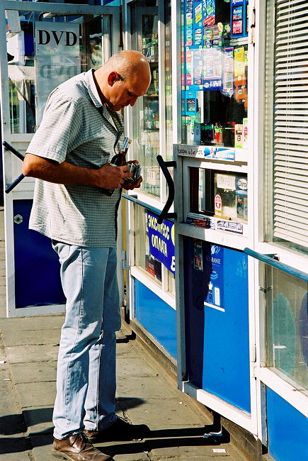 Kiosk in Moskau