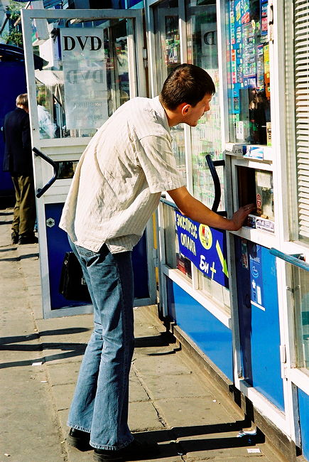 Kiosk in Moskau