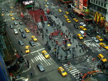 Times Square im Spätherbst Times Square im Spätherbst
