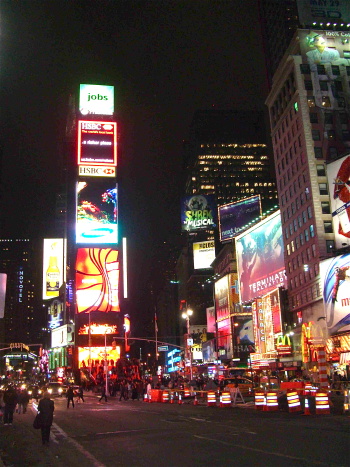 New York: Time Square in der Nacht New York: Time Square in der Nacht