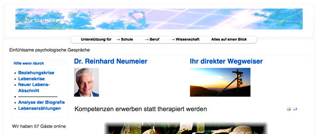 Website reinhard-neumeier.at